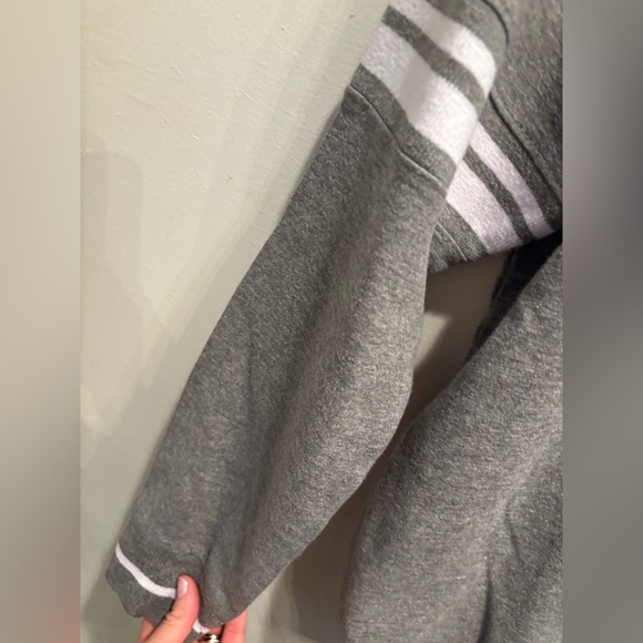 MV Sport Charcoal Gray West Point Sweatshirt collegiate casual crew neck small - Picture 6 of 11